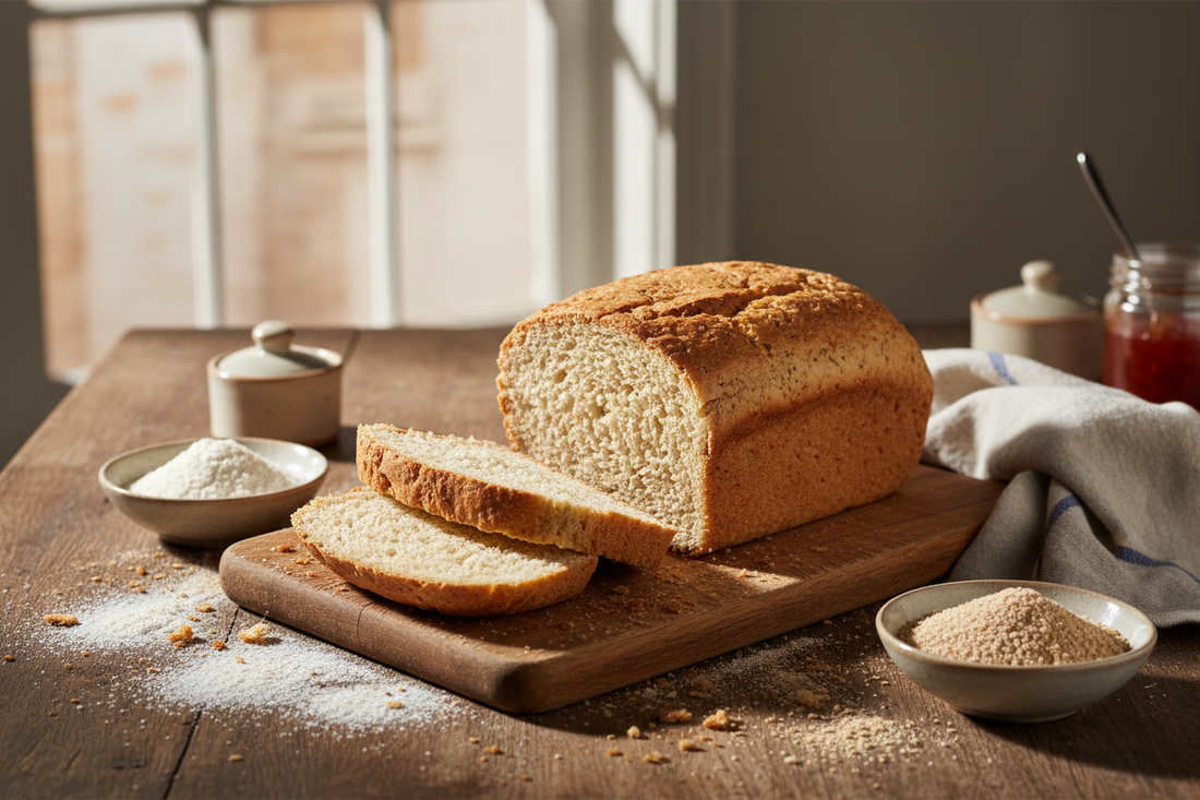 Gluten-Free Rice Flour Bread 