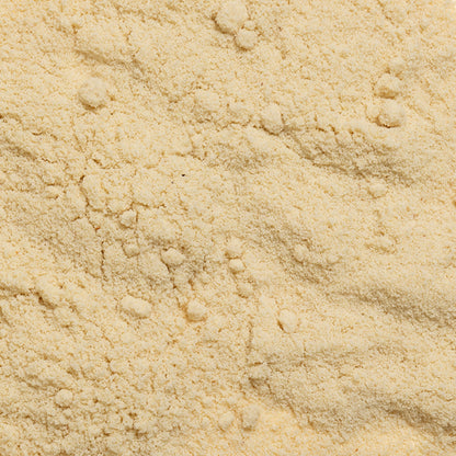 loose product photo of blanched almond meal showing texture 