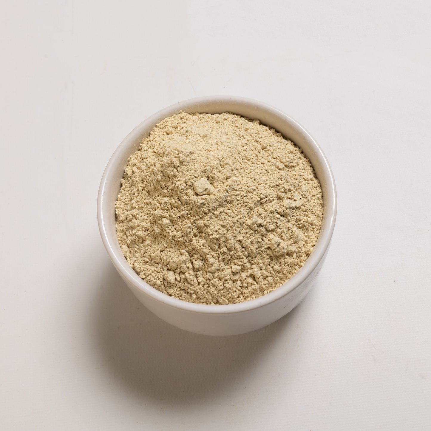 A white bowl filled with Cauliflower Powder 