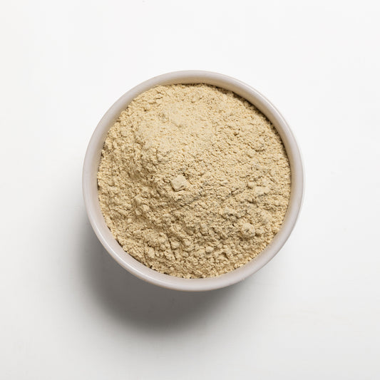 A bowl filled with Cauliflower Powder