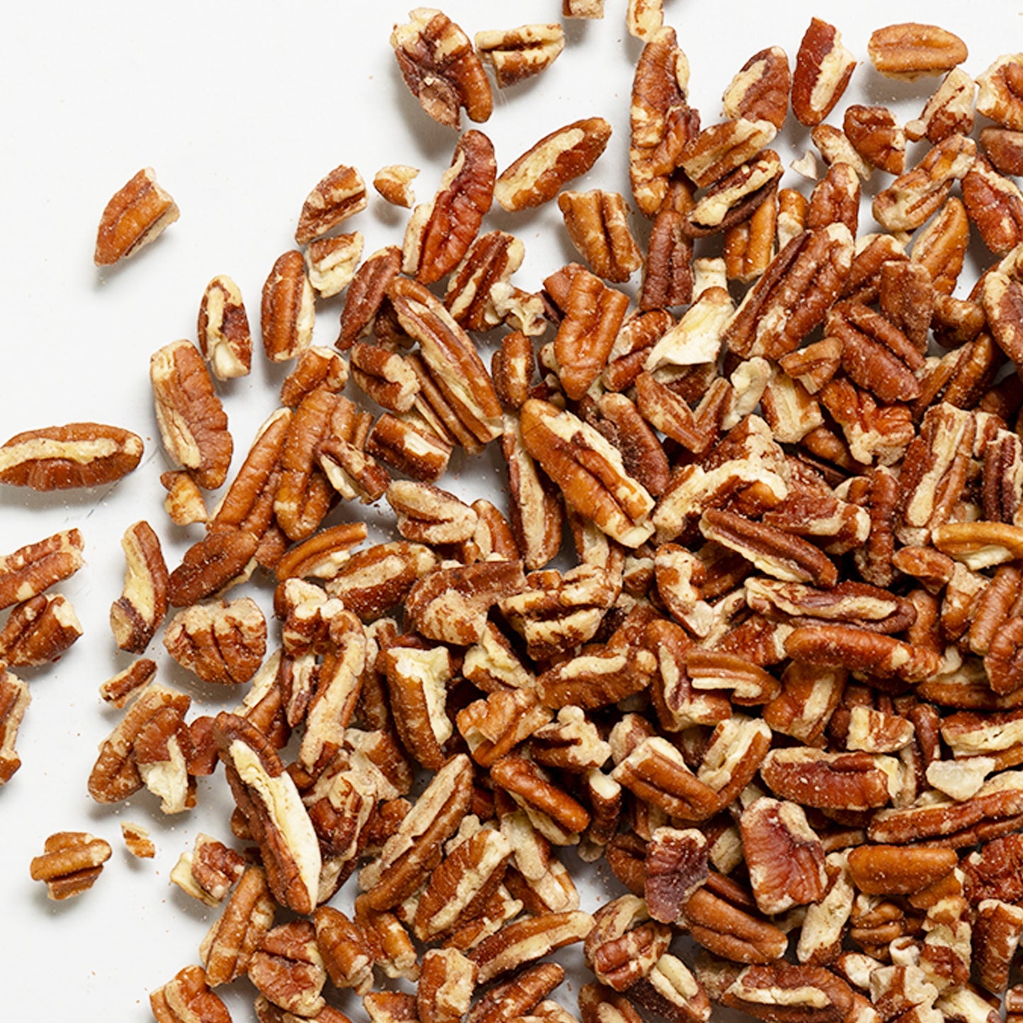 loose product photo of chopped pecans 