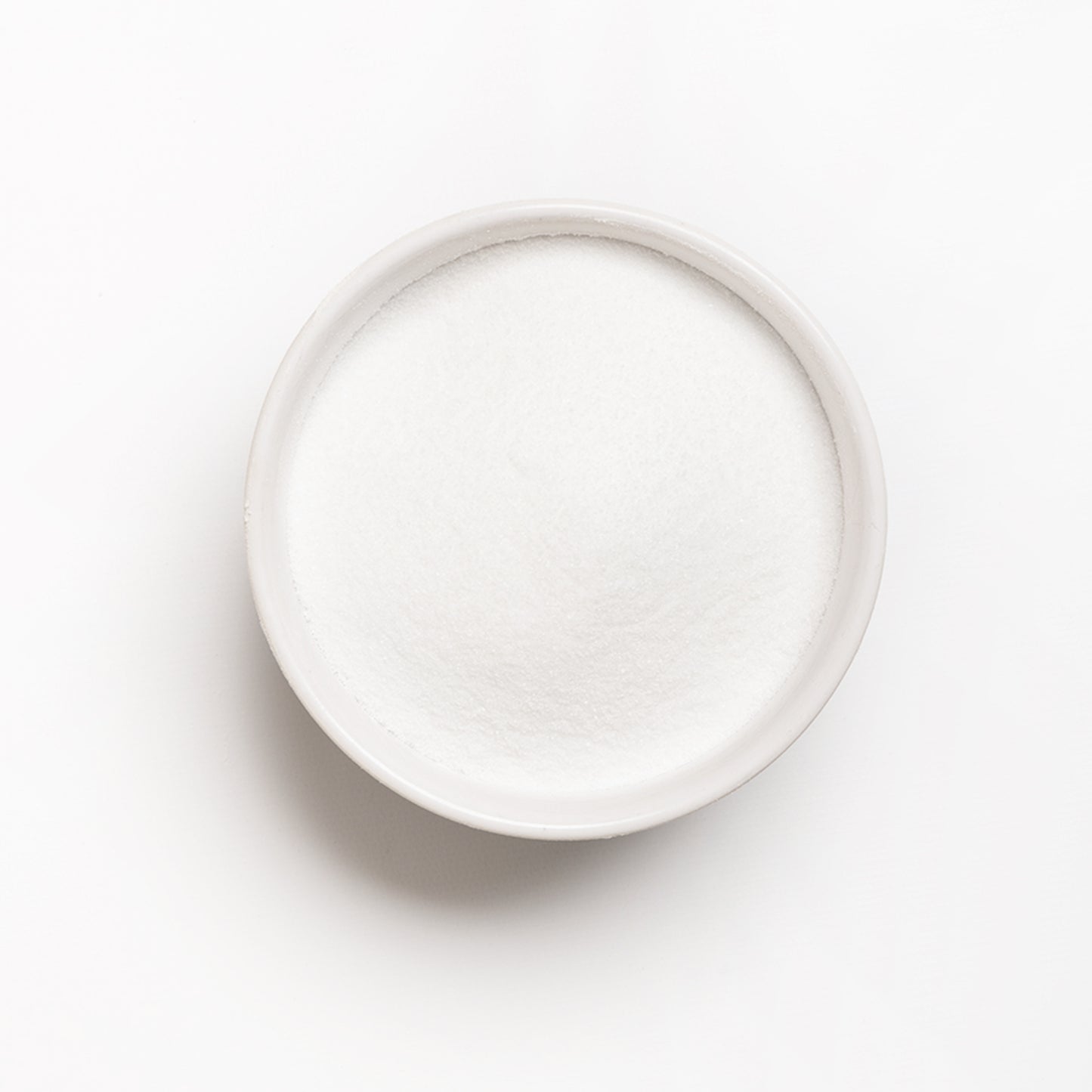 A bowl filled with Citric Acid Powder 