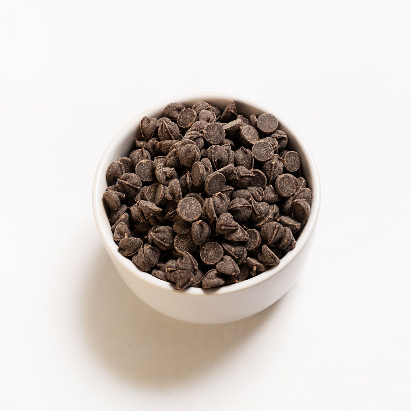 A bowl of Dairy Free Chocolate Chips from RHBULK 
