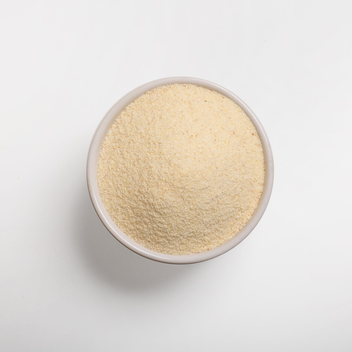 A bowl of finely milled wheat cereal, which is the main ingredient of Farina.