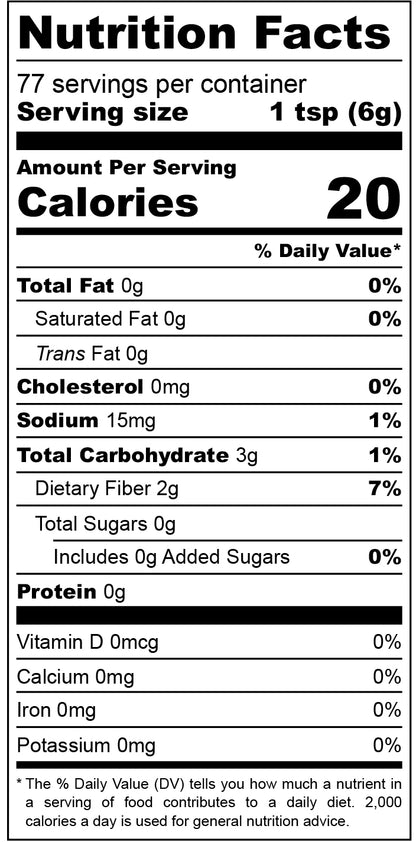 nutritional facts for ground cloves