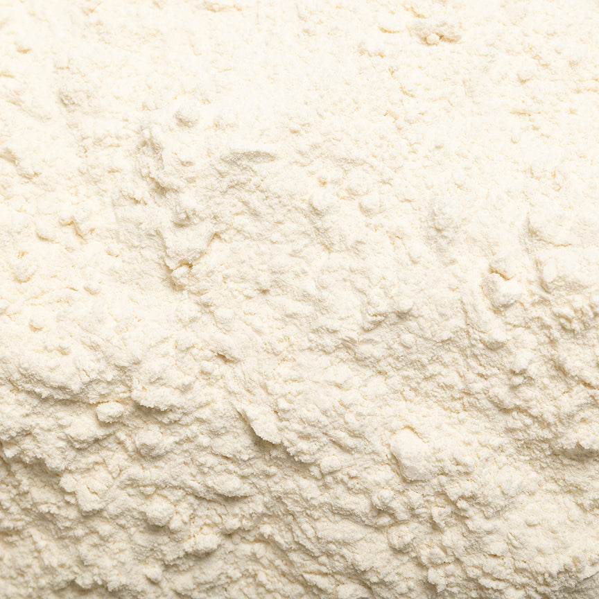 loose product photo of high gluten bread flour showing texture 