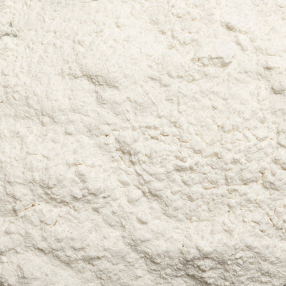 loose product photo of medium Grain rice flour showing texture 