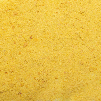 loose product photo of Nutritional Yeast showing texture of flakes 