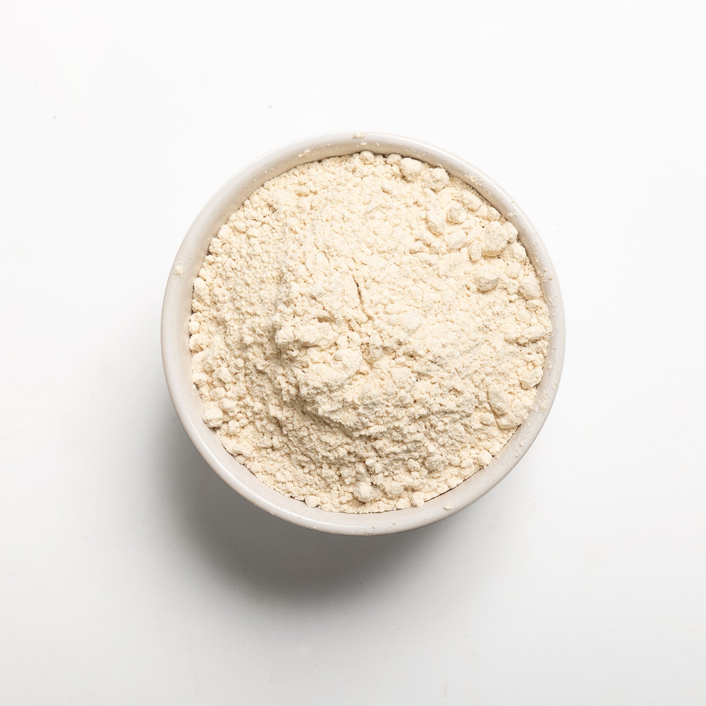 A white bowl filled with Organic Amaranth Flour 