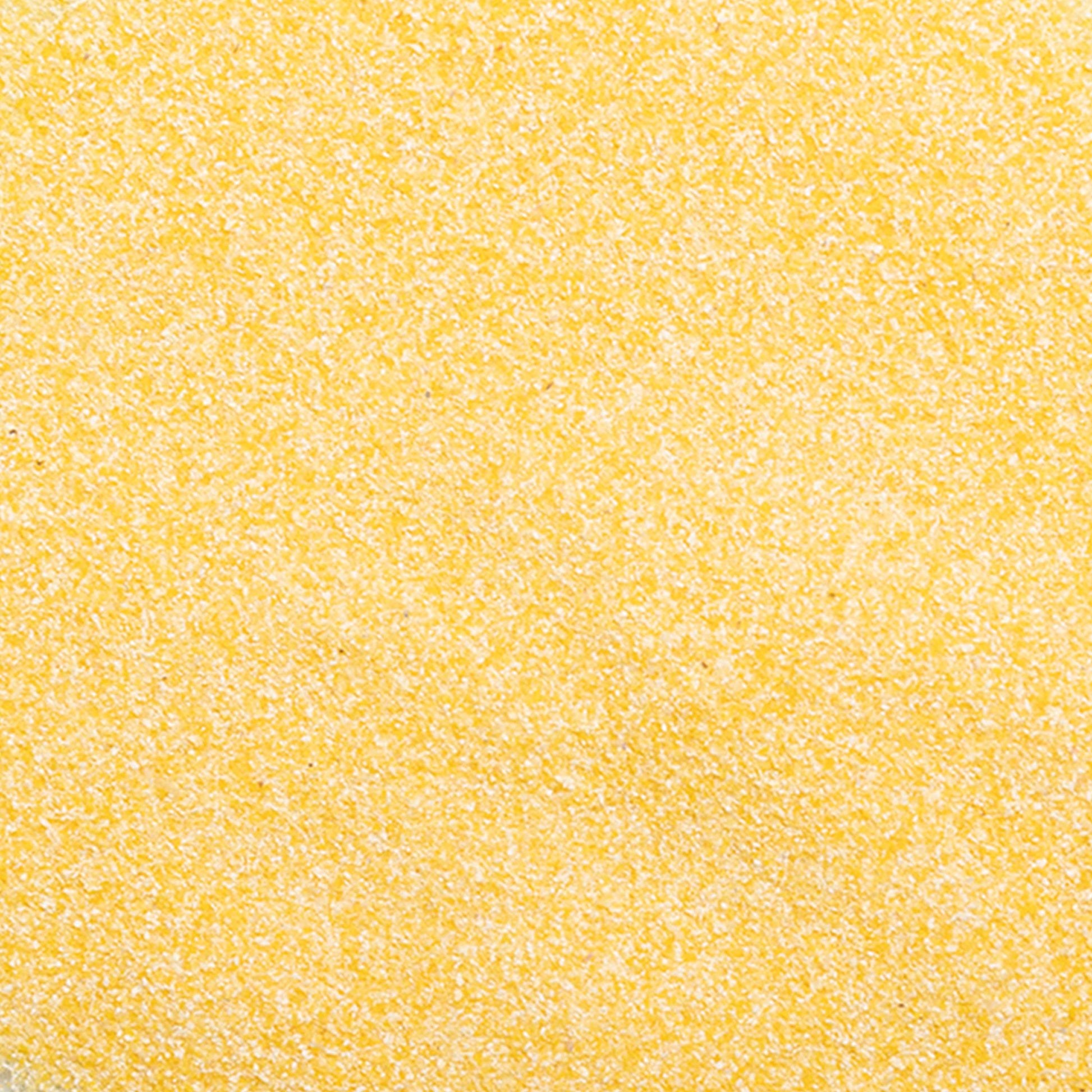 loose product photo of Organic Medium Yellow Corn Meal showing texture and color 