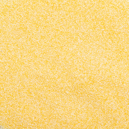 loose product photo of Organic Medium Yellow Corn Meal showing texture and color 