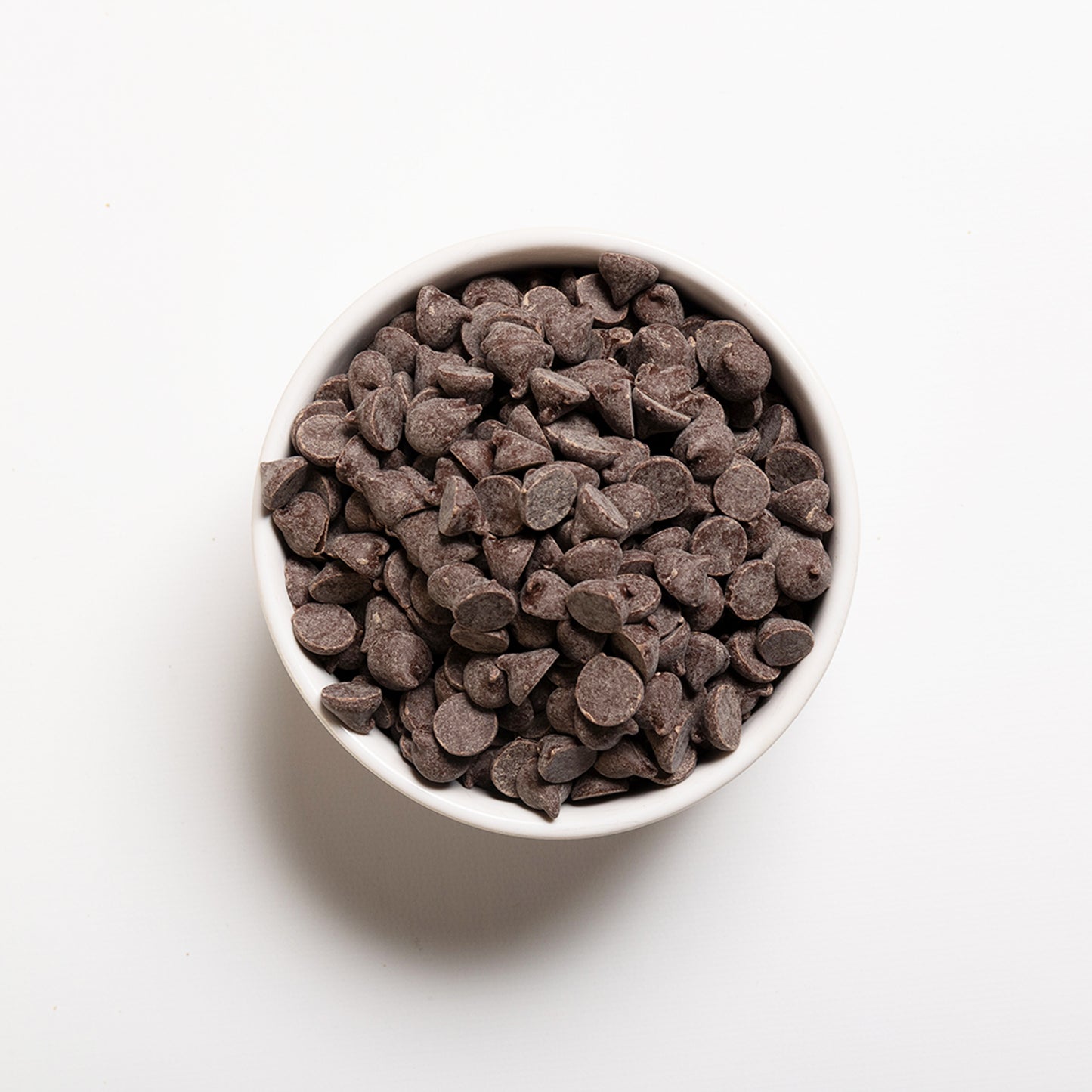 A bowl filled with Semi-Sweet Chocolate Chips 