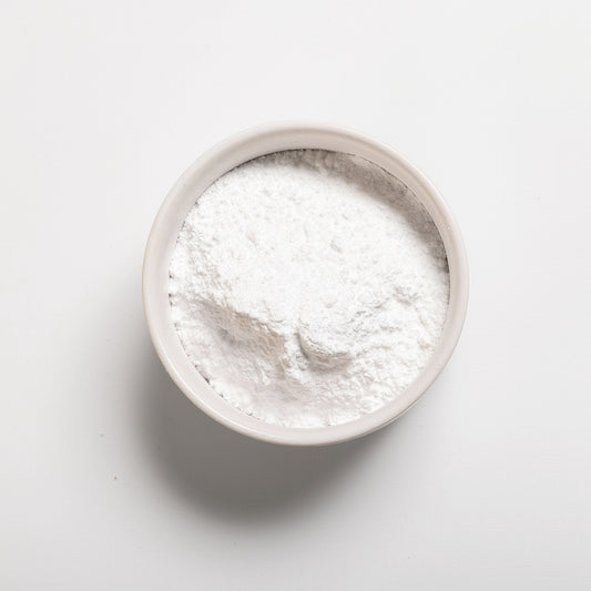 A bowl filled with SAPP40 (sodium acid pyrophosphate) 