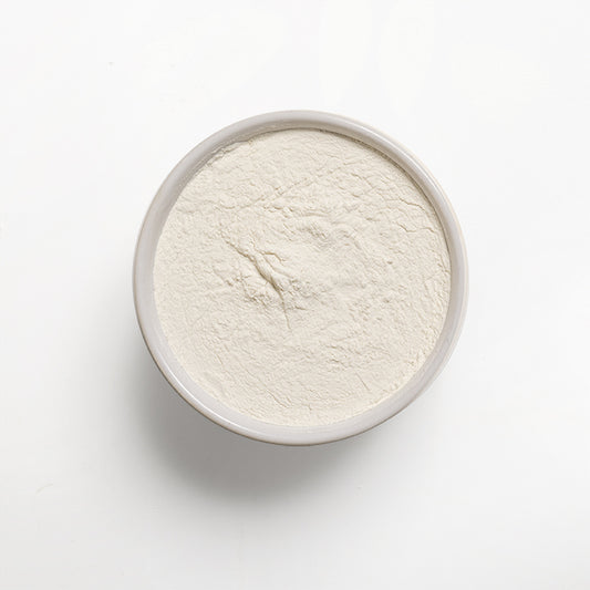 A bowl filled with Xanthan Gum 200 Mesh 