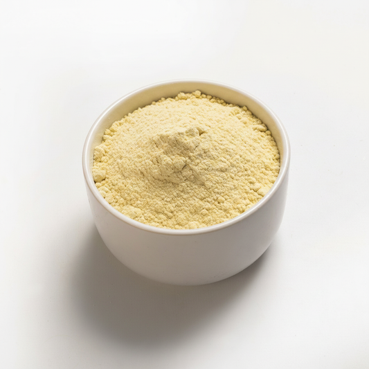 a bowl containing Organic Pea protein from RHBulk 