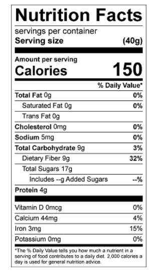 Freeze-Dried Raspberry Granules