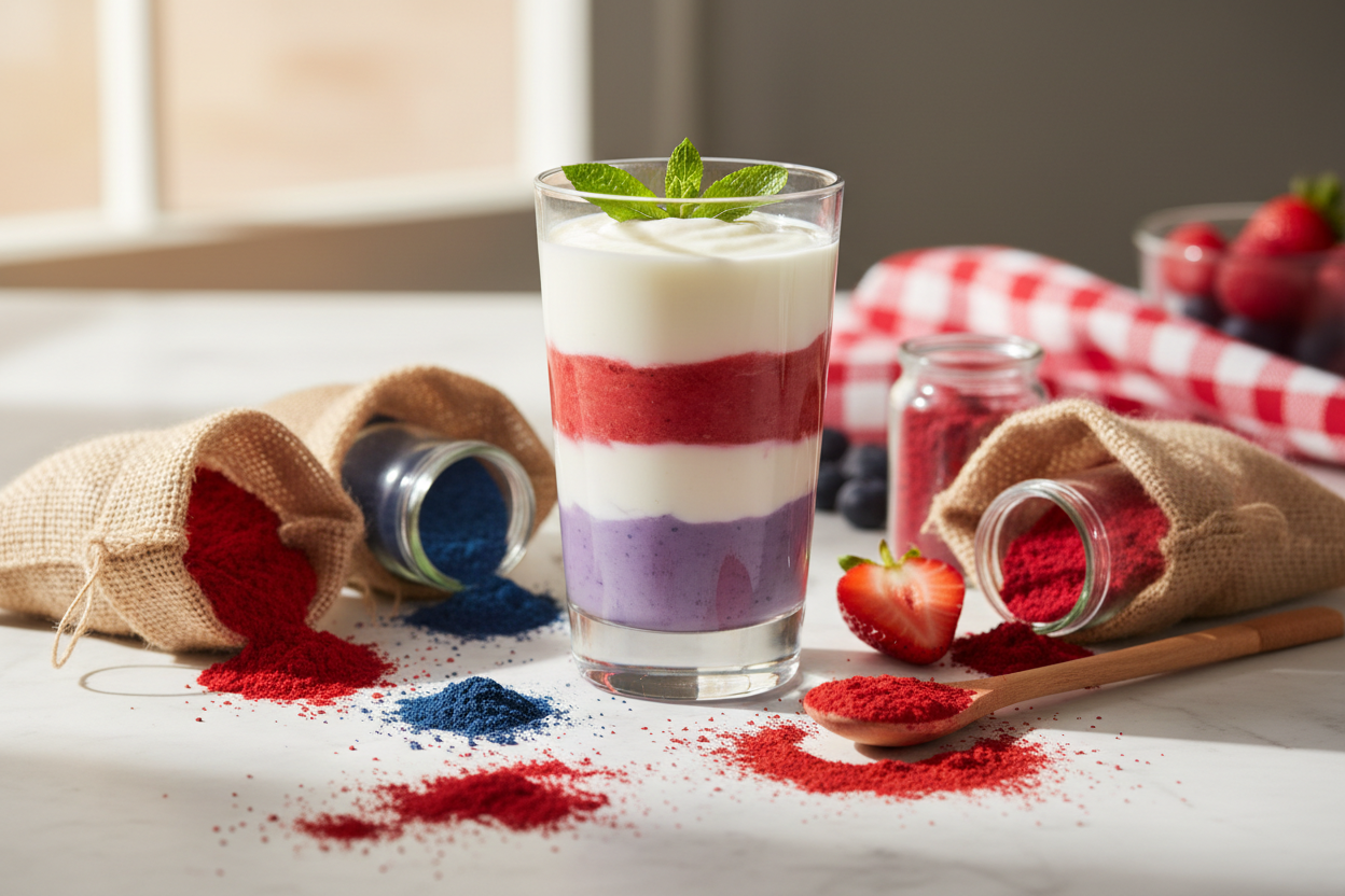 Red, White & Blue Parfait Hero Image